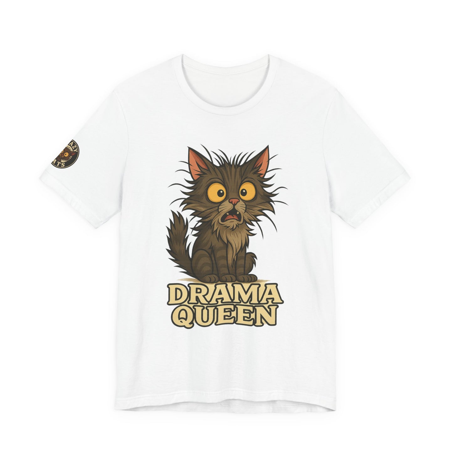 Drama Queen Cat T-Shirt — Funny Cat Graphic Tee