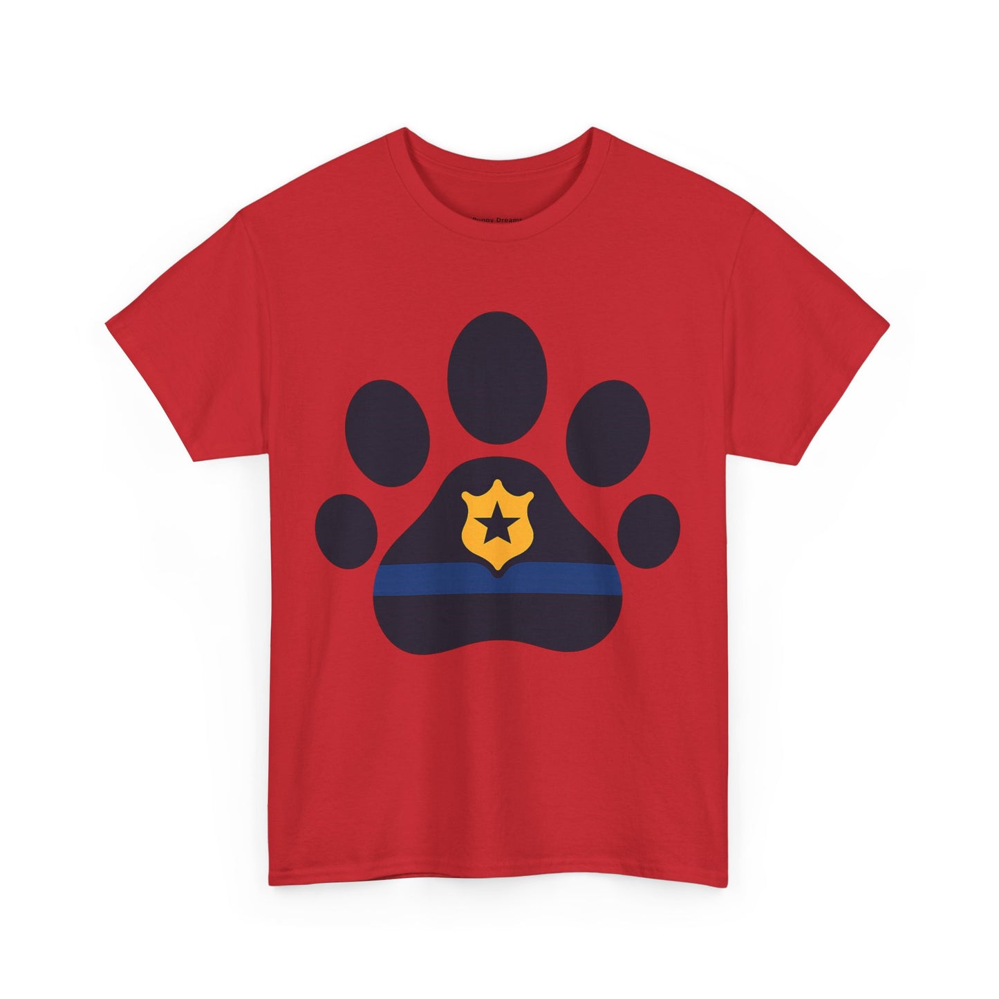 Paw Print Graphic Tee - Unisex Heavy Cotton Tee for Pet Lovers, Gifts for Dog Owners, Casual Wear, Animal Rescue Support, Animal Lover [...]