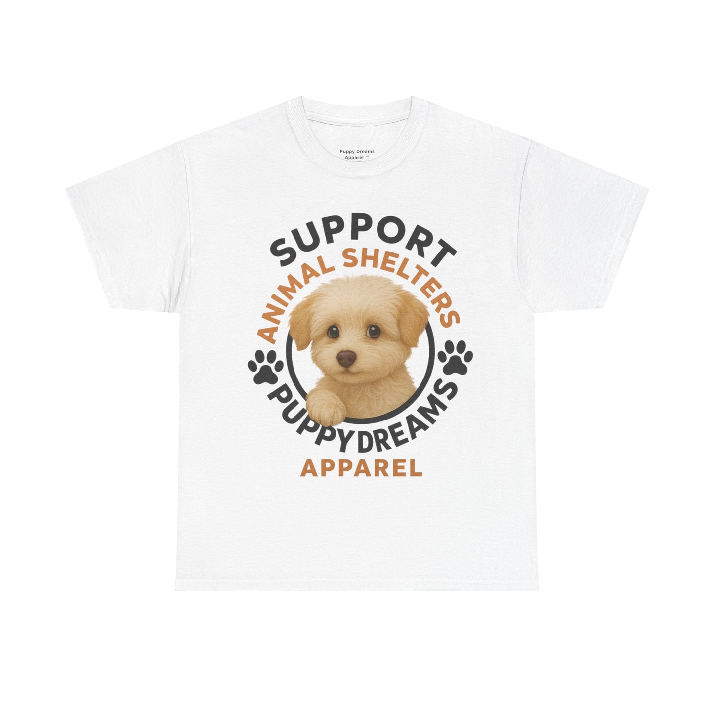 Support Animal Shelters Unisex Heavy Cotton Tee, Cute Dog Lover Shirt, Pet Adoption Awareness, Comfortable Casual Gift, Charity [...]