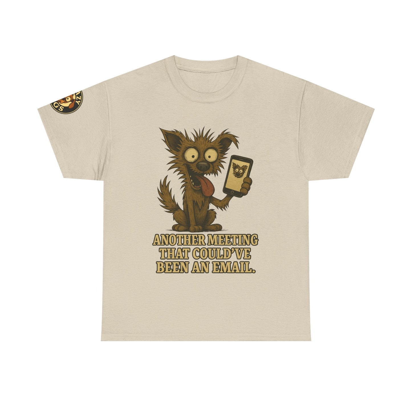 Funny Meeting Shirt — “Another Meeting That Could’ve Been an Email” Cat Cartoon Tee