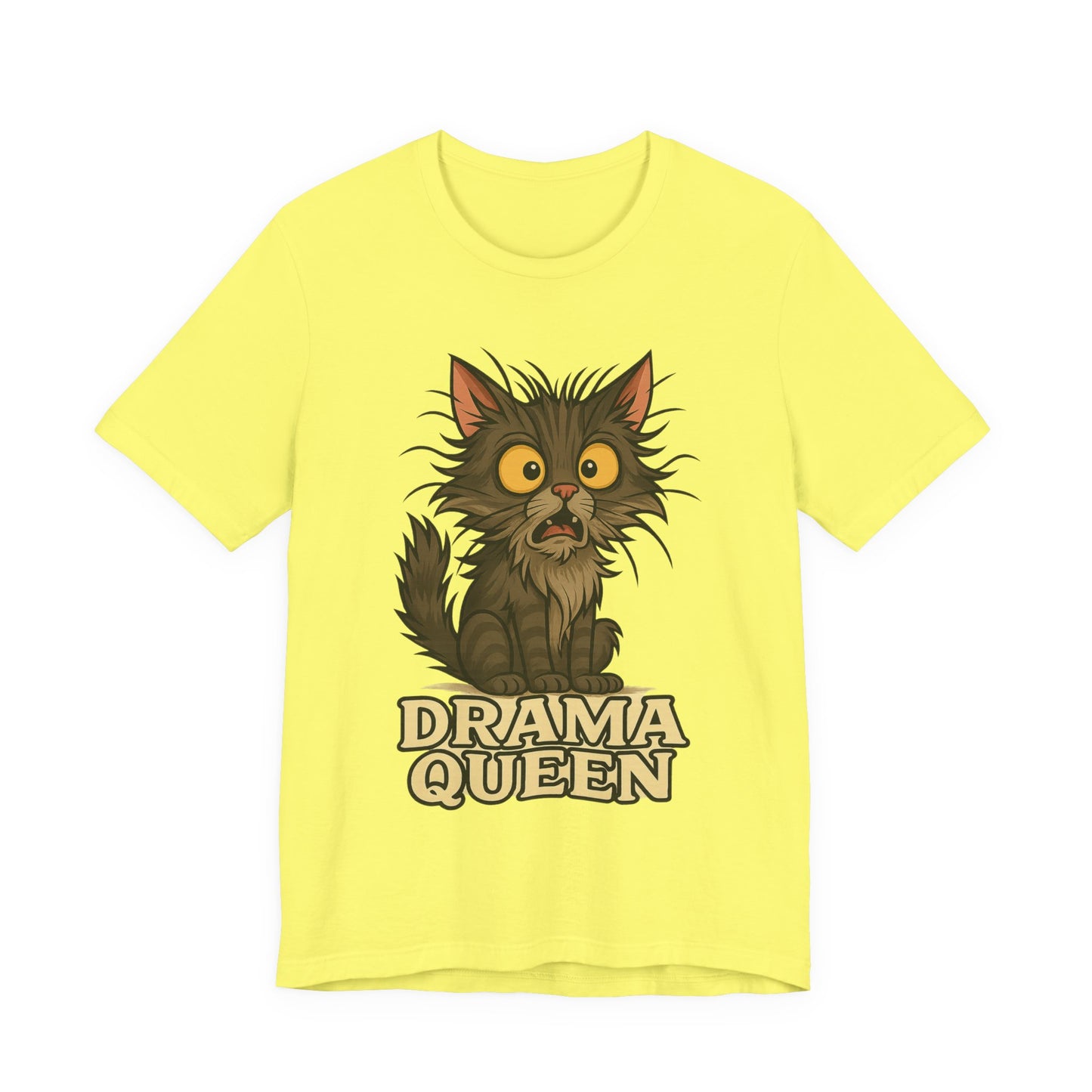 Drama Queen Cat T-Shirt — Funny Cat Graphic Tee