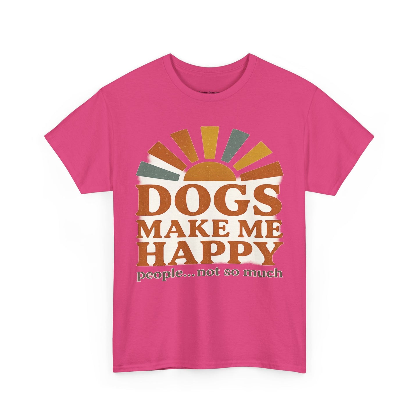 Dog Lover's Unisex Heavy Cotton Tee - Relaxed Fit, Perfect for Pet Owners, Casual Wear, Gift Ideas, Dog-Themed Apparel