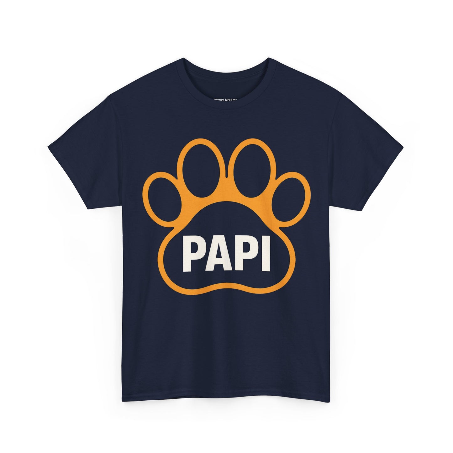 Paw Print PAPI Tee - Perfect for Dog Lovers, Gifts for Pawsome Dads, Casual Style, Pet-Themed Shirt, Unisex Cotton Top