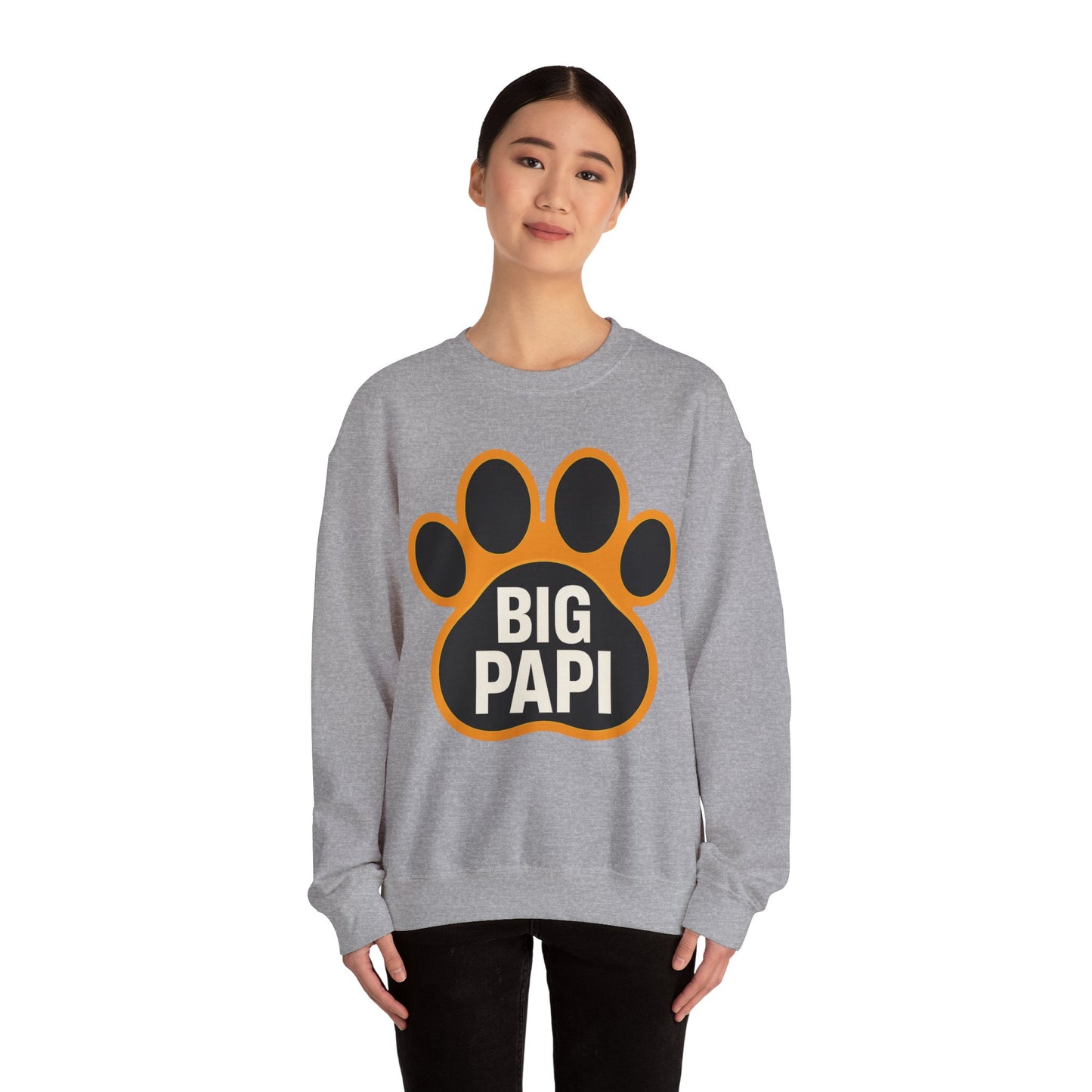 Pet Lover's Unisex Crewneck Sweatshirt, Funny Dog Dad Gift, Animal Lover Apparel, Cozy Paw Print Design, Perfect for Dog Lovers, [...]