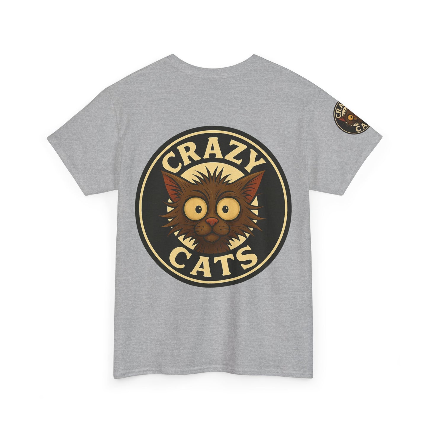 Crazy Cats Graphic Tee — "Really? That’s Your Game Plan?" Cute Cat Shirt for Cat Lovers
