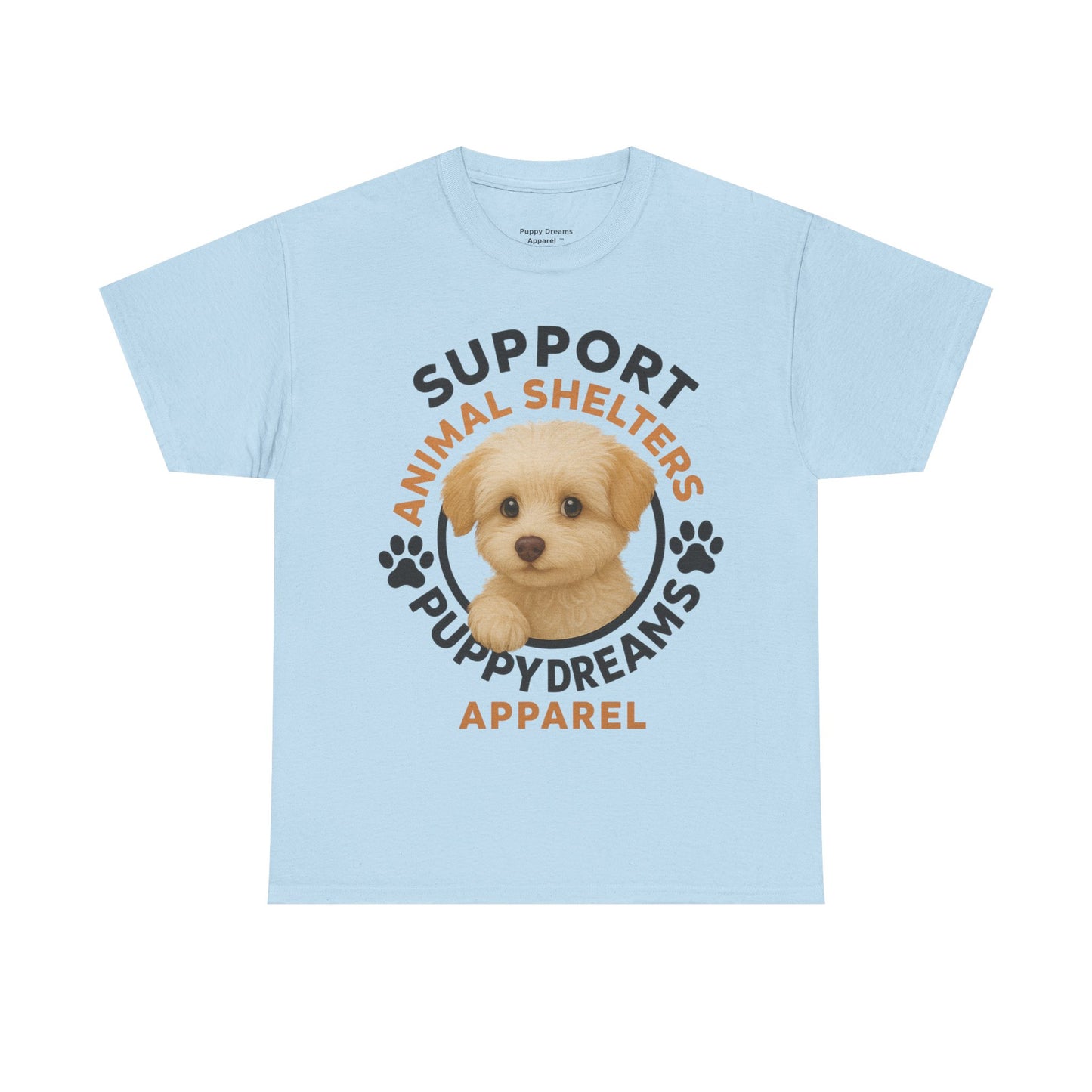 Support Animal Shelters Unisex Heavy Cotton Tee, Cute Dog Lover Shirt, Pet Adoption Awareness, Comfortable Casual Gift, Charity [...]