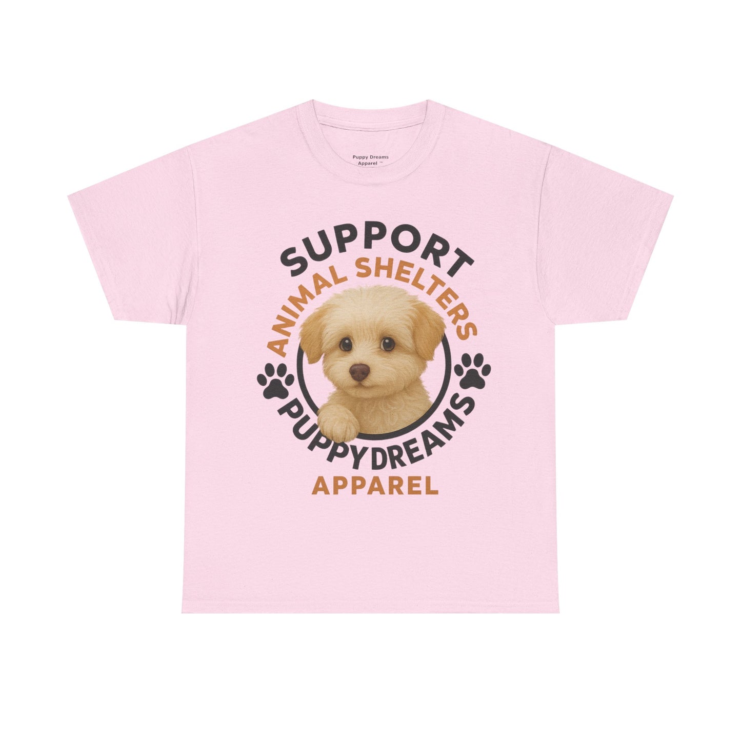 Support Animal Shelters Unisex Heavy Cotton Tee, Cute Dog Lover Shirt, Pet Adoption Awareness, Comfortable Casual Gift, Charity [...]