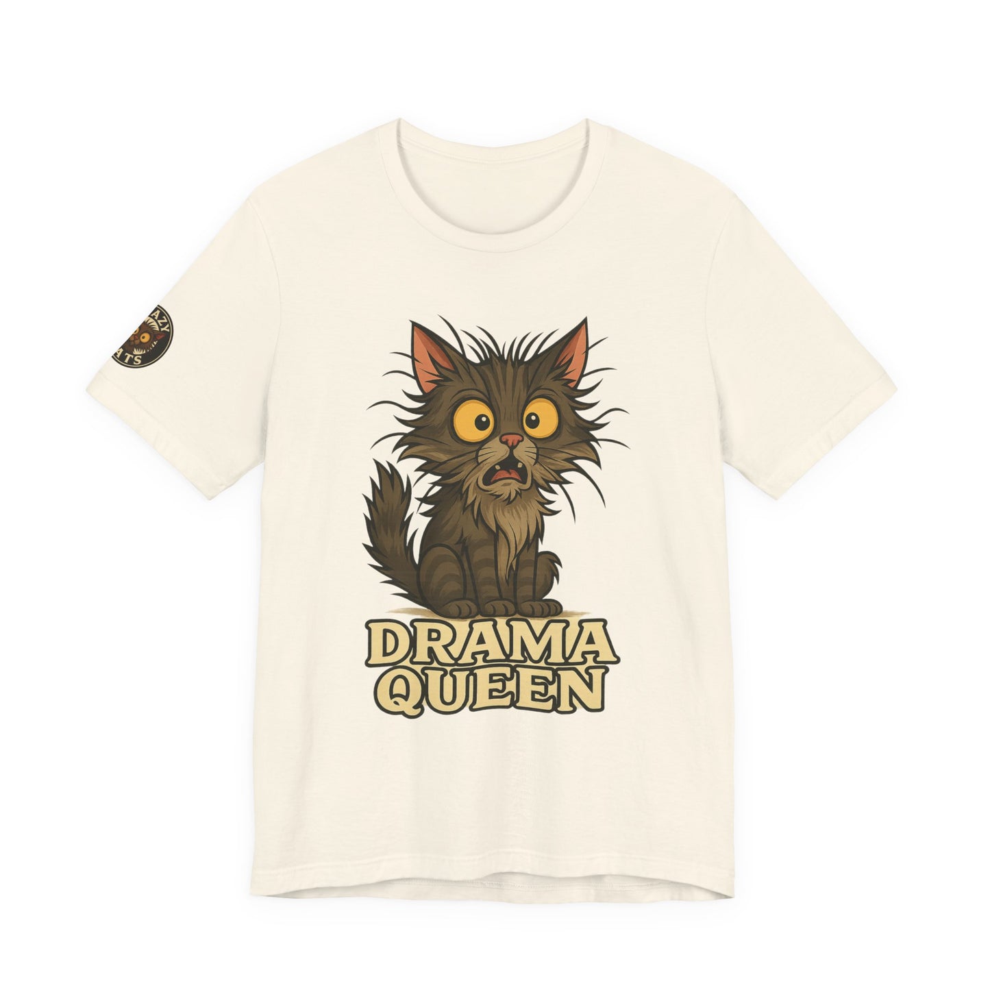 Drama Queen Cat T-Shirt — Funny Cat Graphic Tee