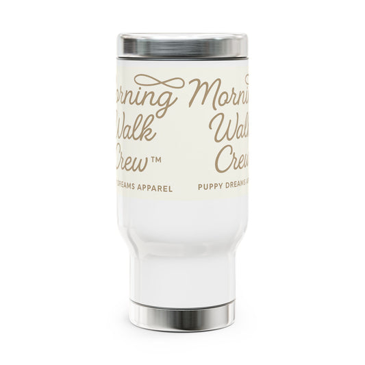 Travel Mug for Dog Lovers – Morning Walk Crew – Perfect Gift for Pet Owners, Coffee on the Go, Travel Companion, Dog Walking [...]