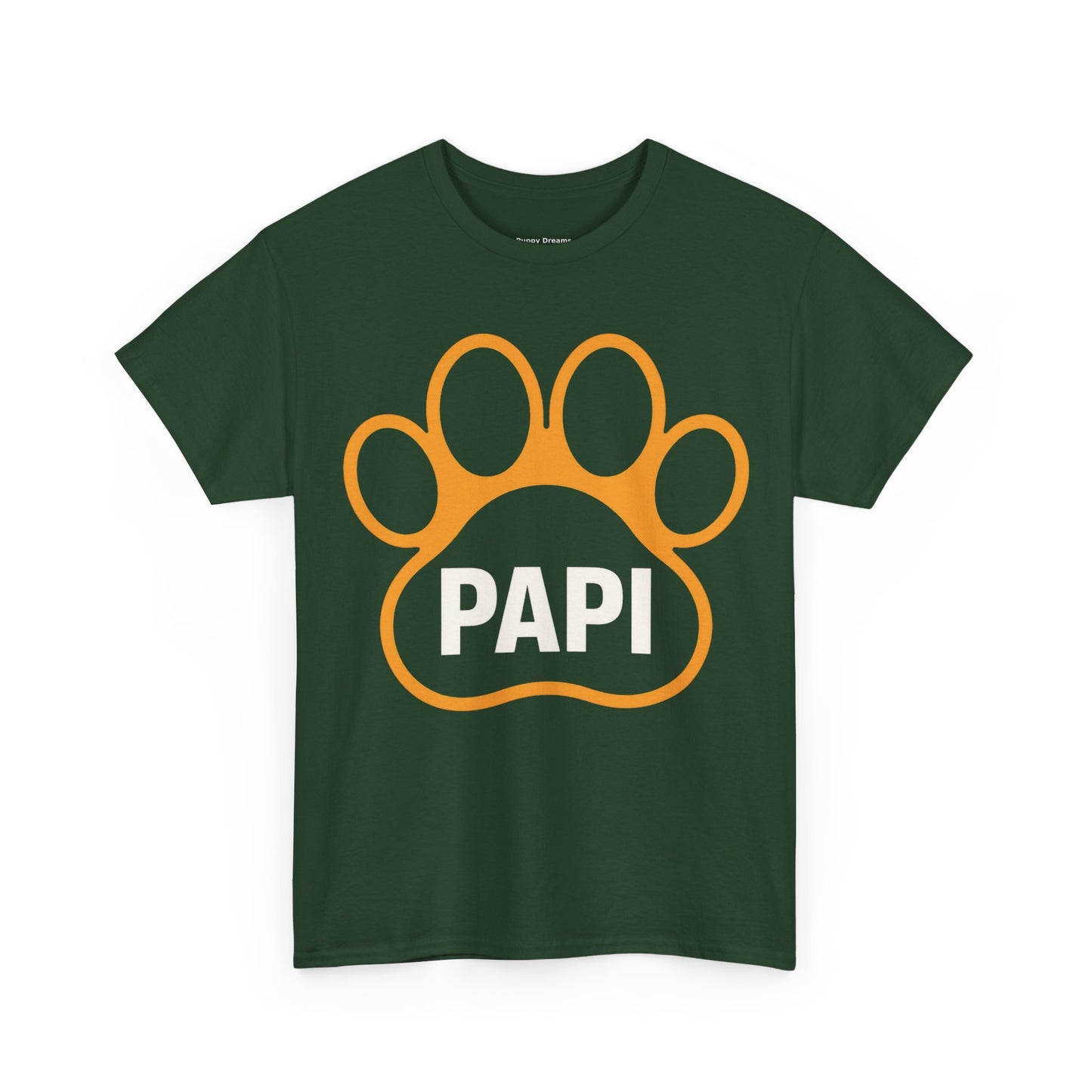 Paw Print PAPI Tee - Perfect for Dog Lovers, Gifts for Pawsome Dads, Casual Style, Pet-Themed Shirt, Unisex Cotton Top