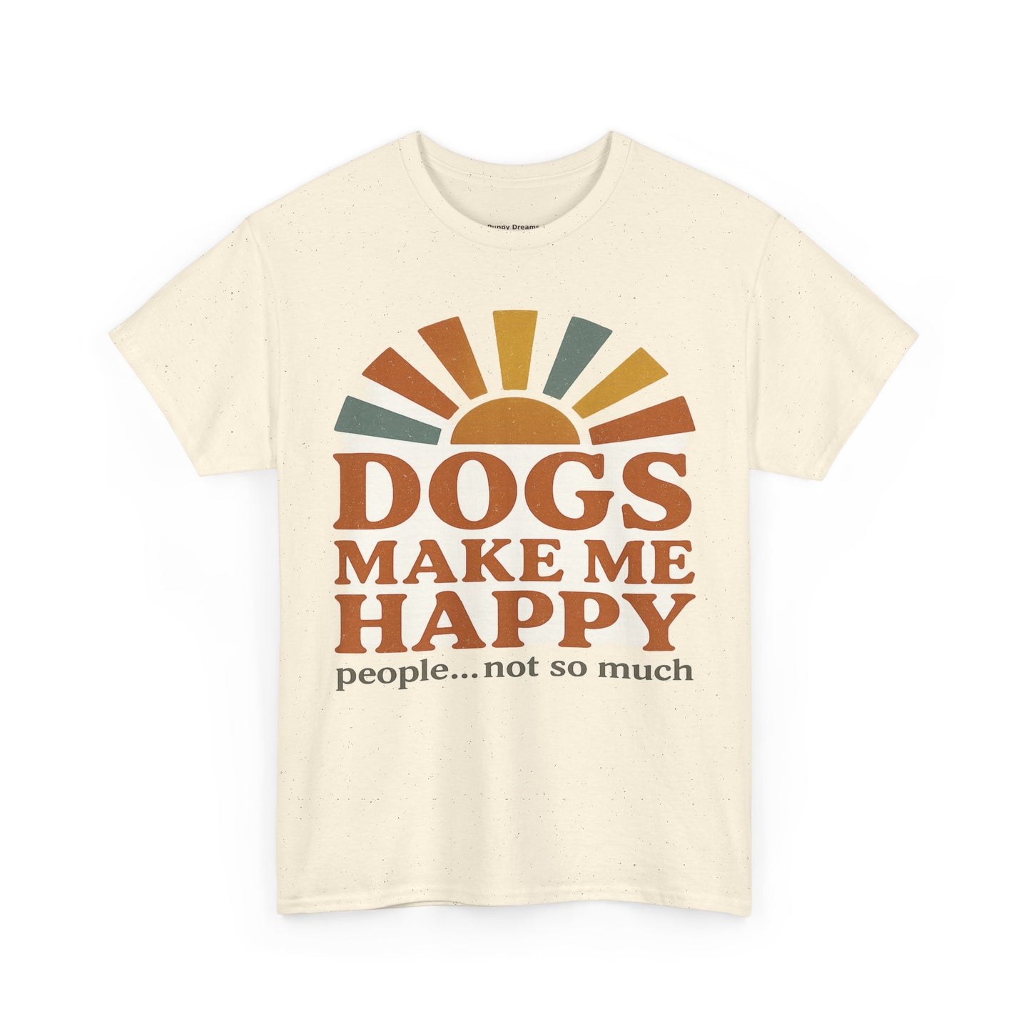Dog Lover's Unisex Heavy Cotton Tee - Relaxed Fit, Perfect for Pet Owners, Casual Wear, Gift Ideas, Dog-Themed Apparel