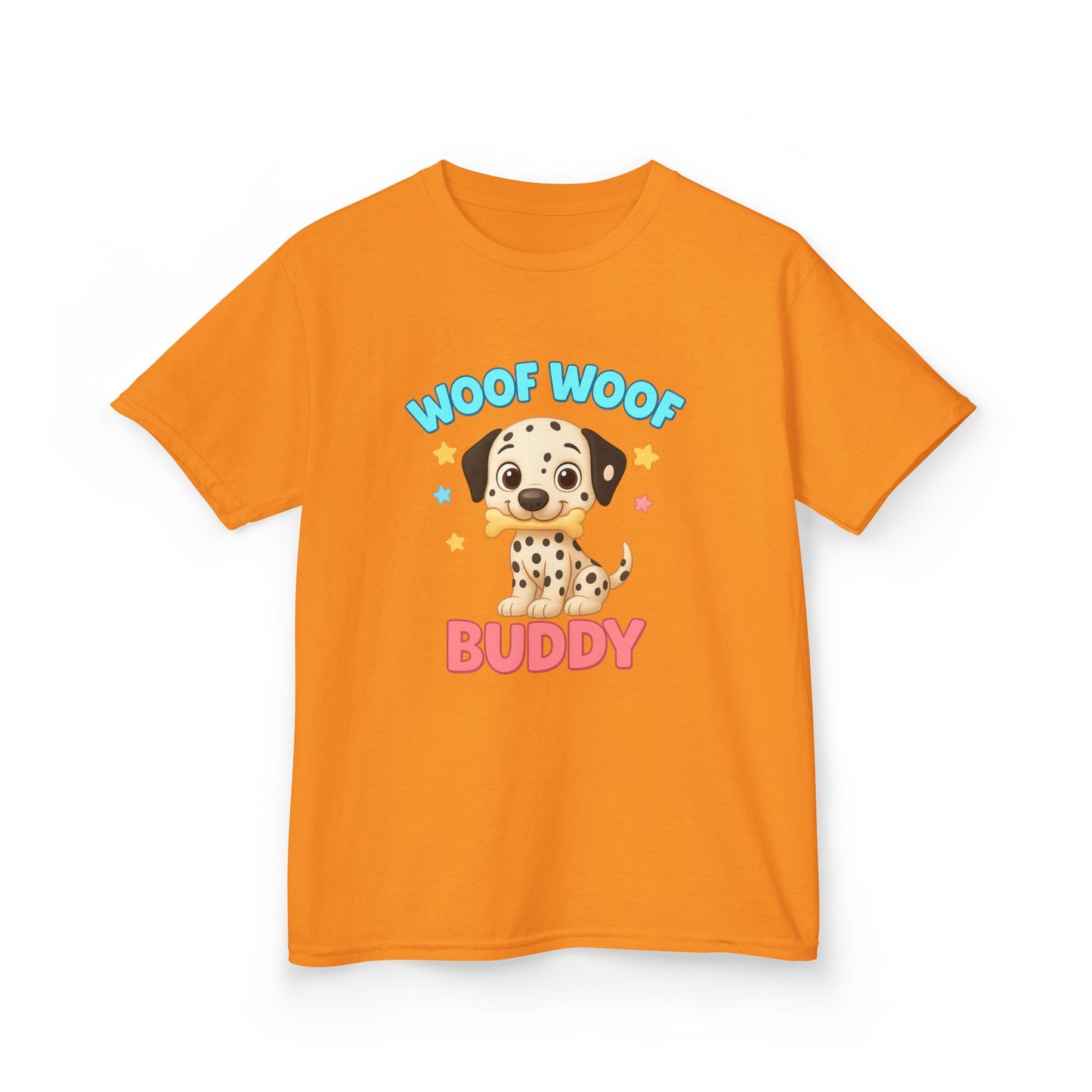 Kids Dalmatian Dog Tee, Cute Pet Shirt for Boys & Girls, Birthday Gift, Animal Lovers, Fun Casual Wear, Cartoon Dog Design