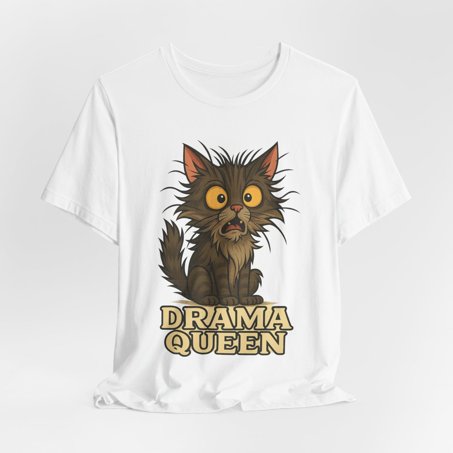 Drama Queen Cat T-Shirt — Funny Cat Graphic Tee