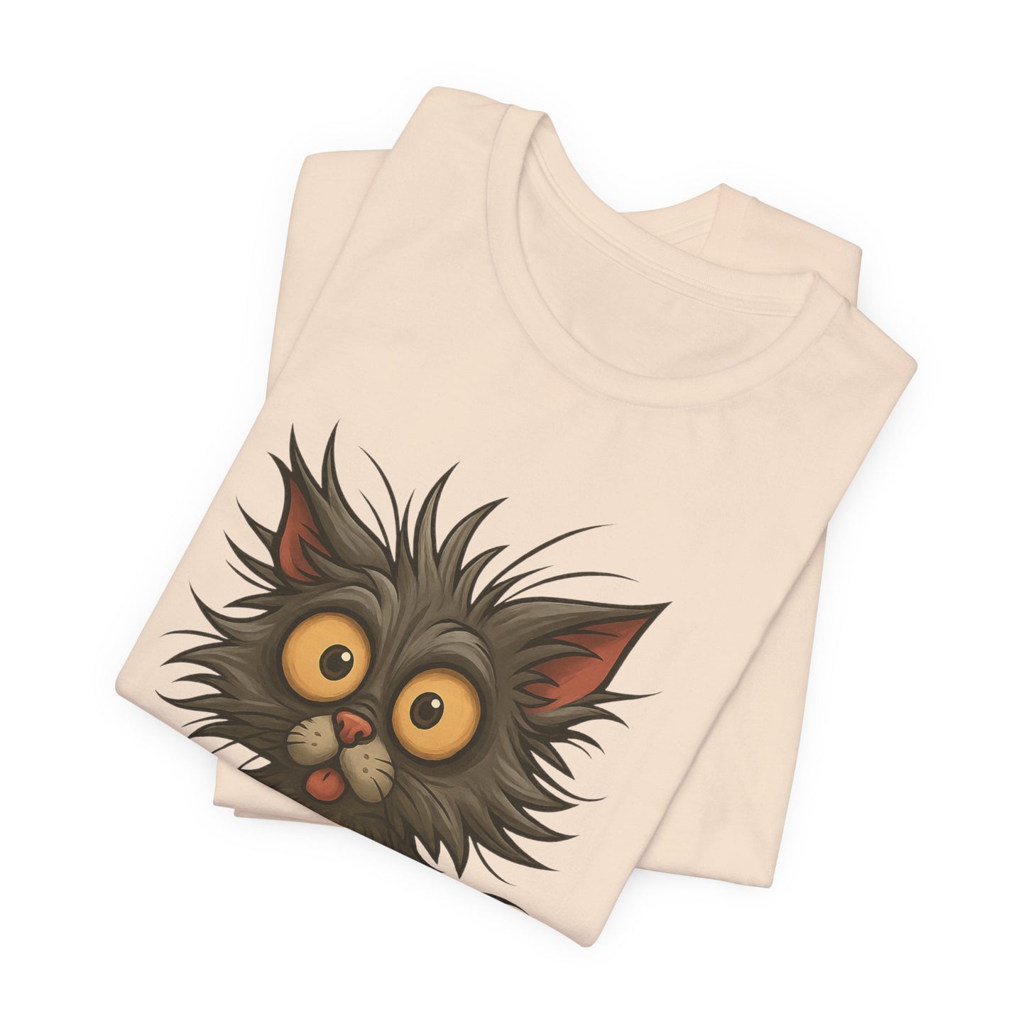 Hot Mess Cat Tee — Funny Cute Cat Graphic T-Shirt