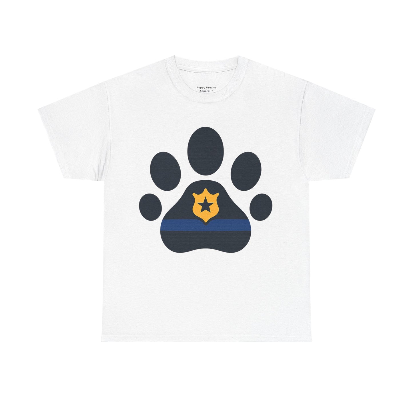 Paw Print Graphic Tee - Unisex Heavy Cotton Tee for Pet Lovers, Gifts for Dog Owners, Casual Wear, Animal Rescue Support, Animal Lover [...]