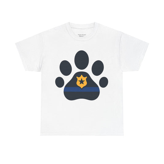 Paw Print Graphic Tee - Unisex Heavy Cotton Tee for Pet Lovers, Gifts for Dog Owners, Casual Wear, Animal Rescue Support, Animal Lover [...]