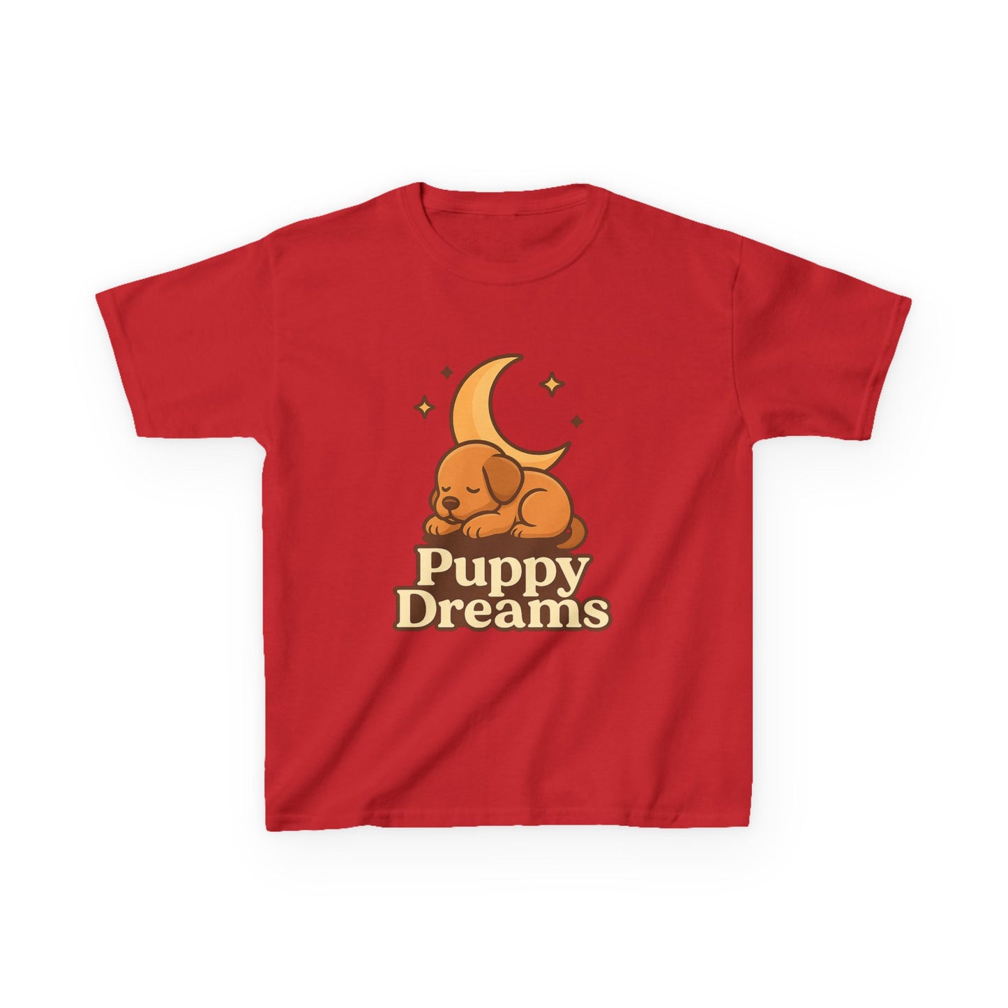 Puppy Dreams Kids Tee, Dreamy Cotton T-Shirt for Children, Cute Dog Shirt, Animal Lover Gift, Birthday Party Outfit, Cozy Everyday Wear