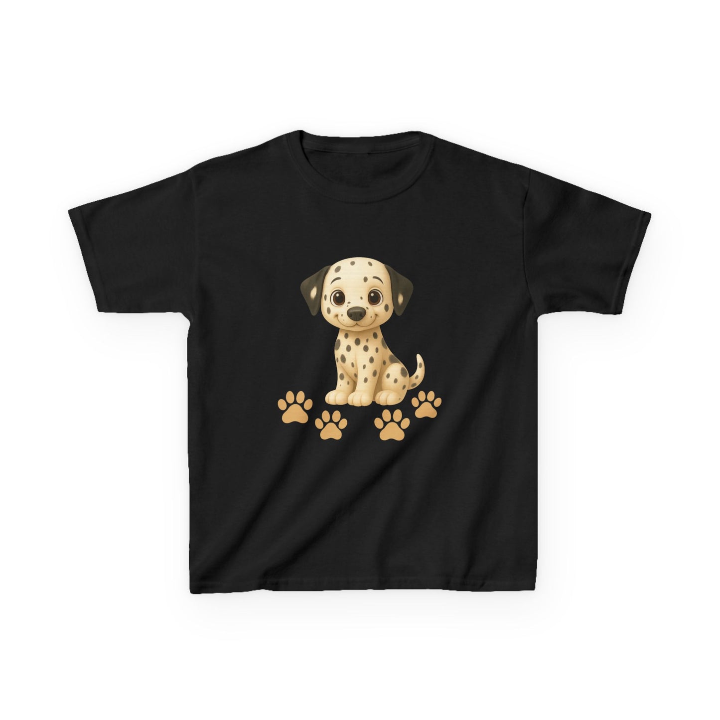 Kids Dalmatian Puppy Tee, Cute Dog T-Shirt, Animal Lovers Gift, Children's Casual Wear, Birthday Present, Pet Lover Shirt