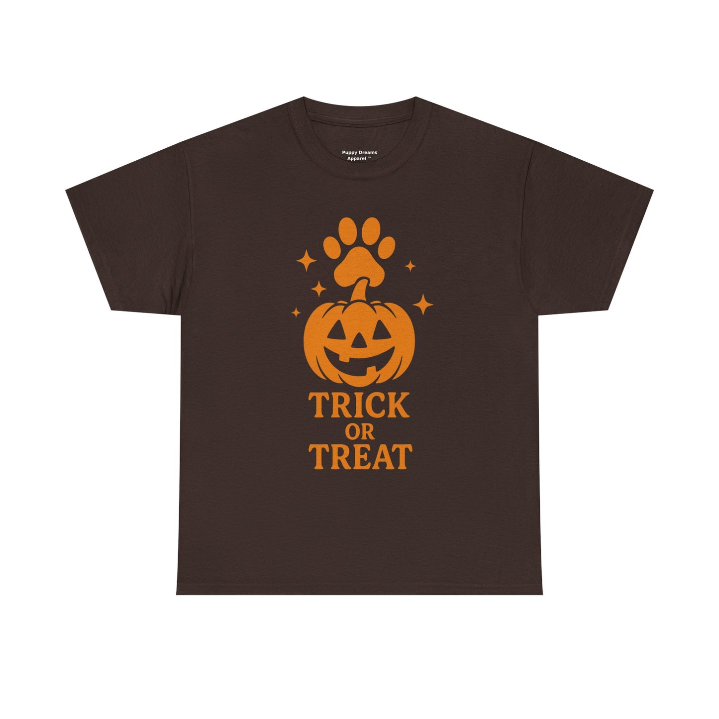 Halloween Pet Lovers Tee, Trick or Treat T-Shirt, Dog Costume Shirt, Fall Apparel, Cute Halloween Top, Gift for Animal Lovers