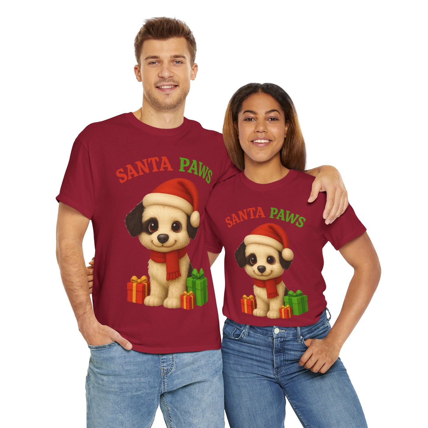 Santa Paws Christmas Tee
