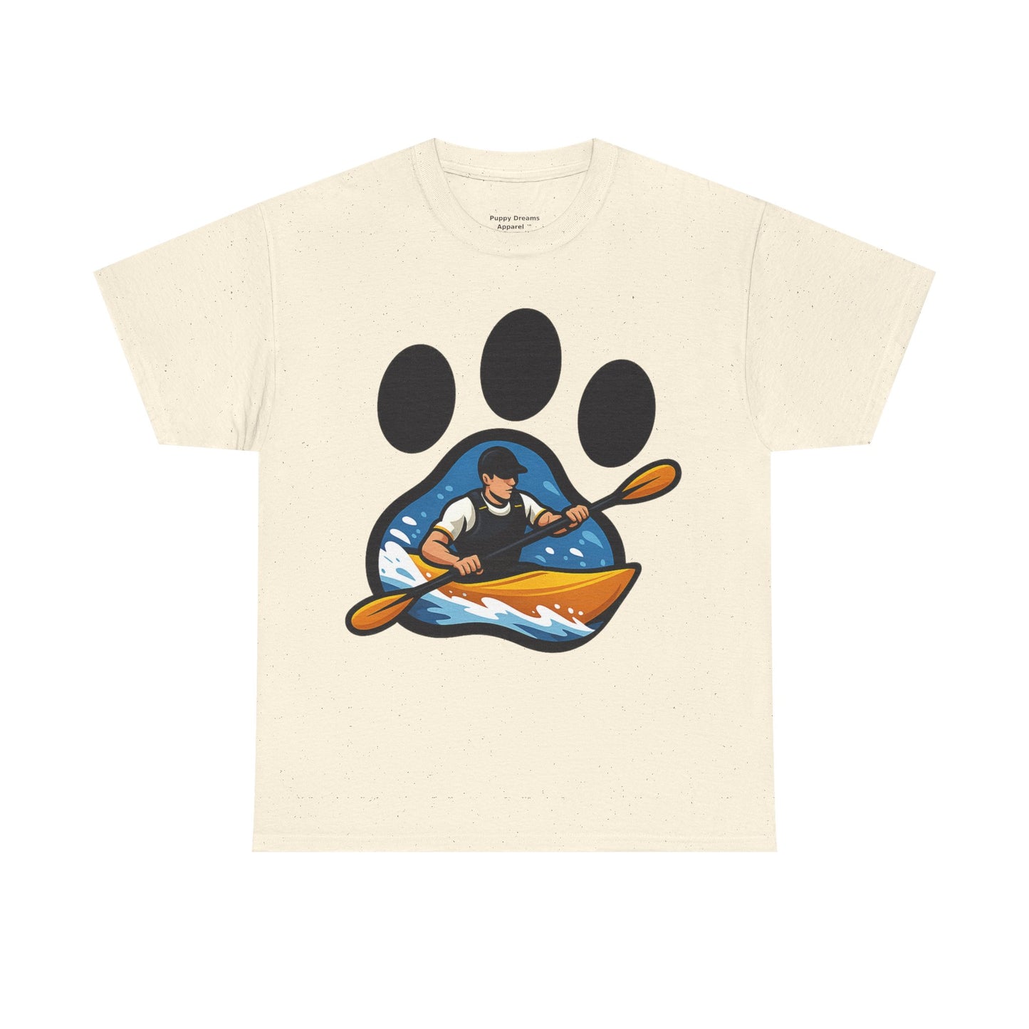 Kayaking Paw Print Tee – Adventure Lover's Unisex Heavy Cotton T-Shirt, Gift for Outdoor Enthusiasts, Wildlife Lovers, Nature Apparel, [...]