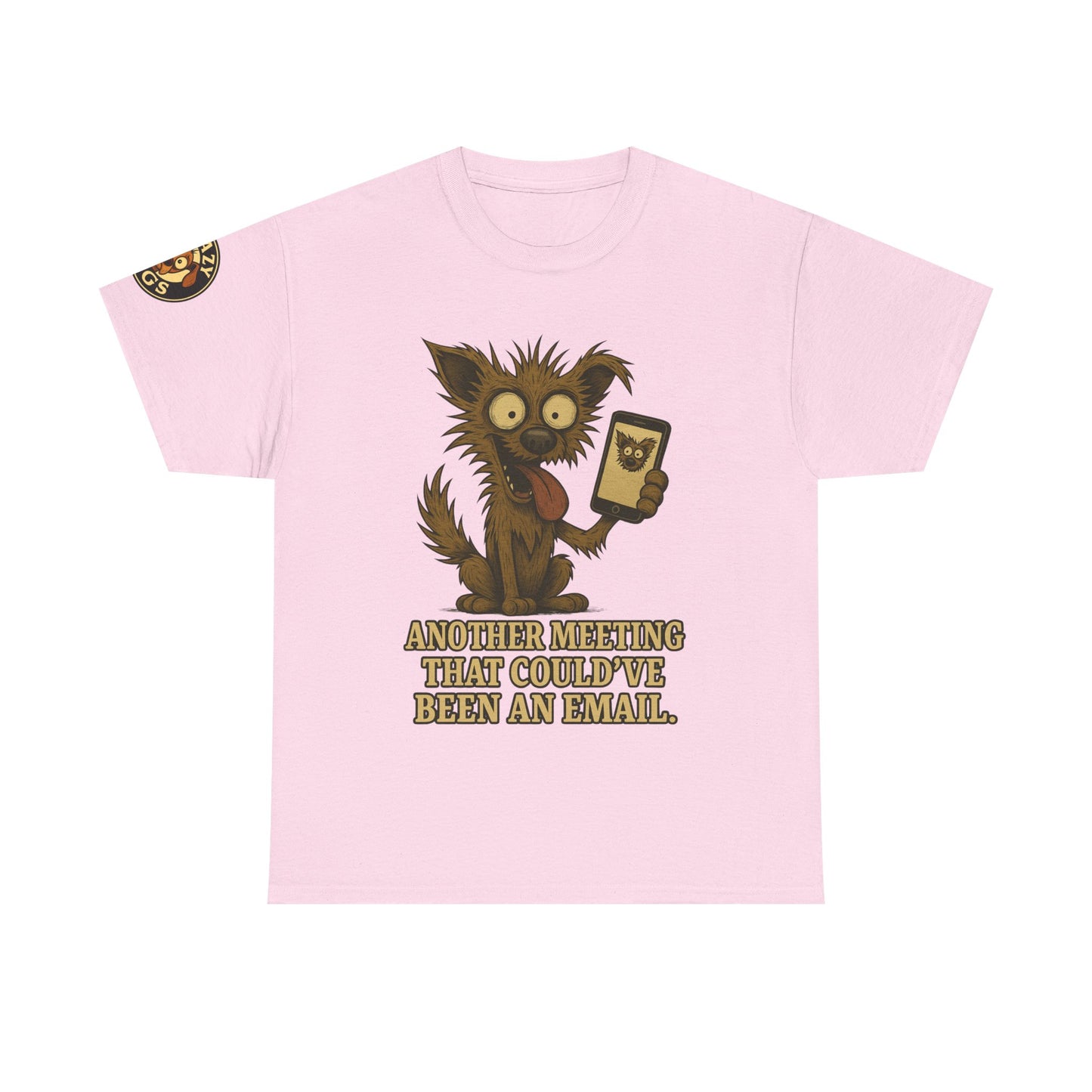 Funny Meeting Shirt — “Another Meeting That Could’ve Been an Email” Cat Cartoon Tee