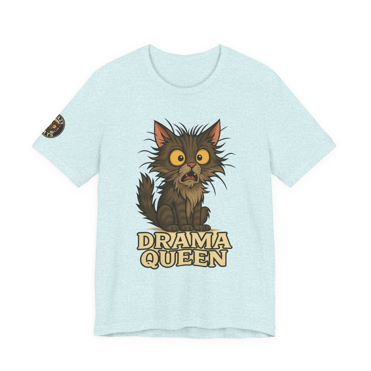 Drama Queen Cat T-Shirt — Funny Cat Graphic Tee