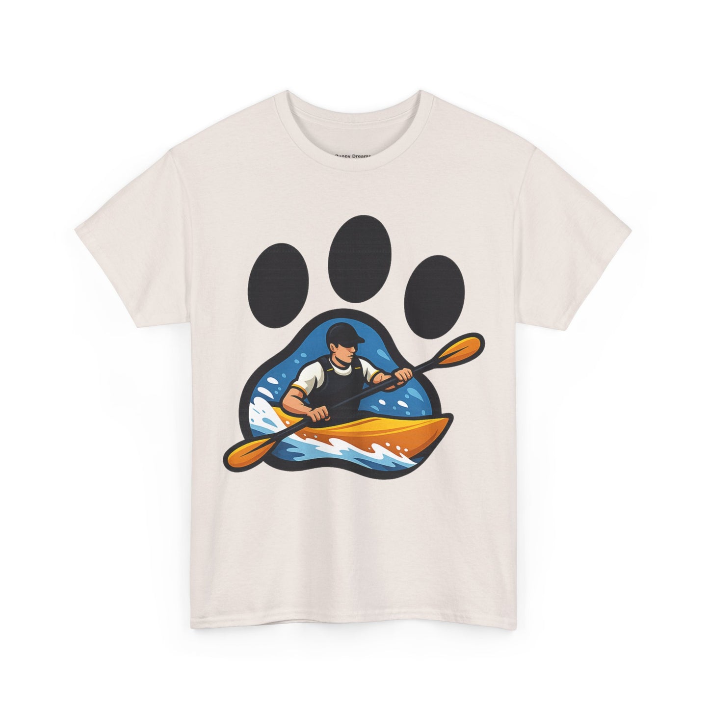 Kayaking Paw Print Tee – Adventure Lover's Unisex Heavy Cotton T-Shirt, Gift for Outdoor Enthusiasts, Wildlife Lovers, Nature Apparel, [...]