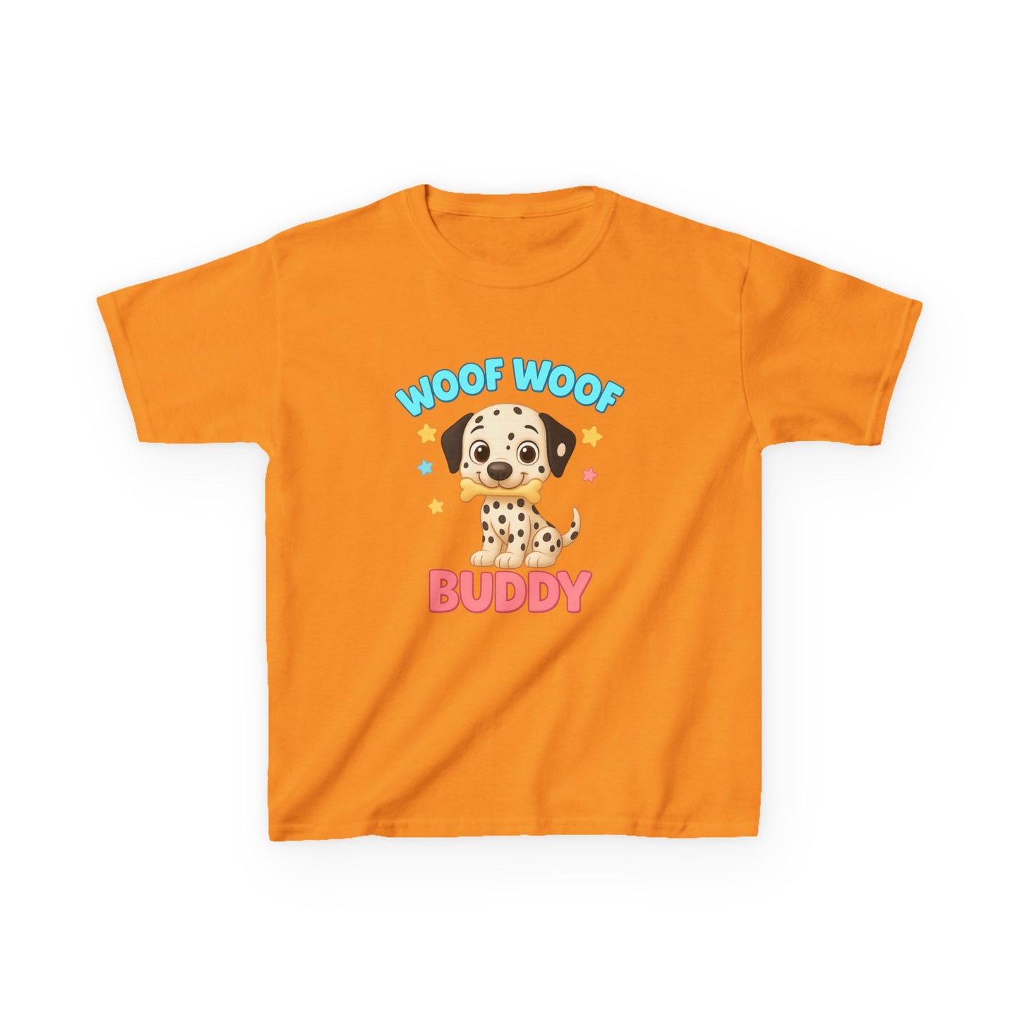 Kids Dalmatian Dog Tee, Cute Pet Shirt for Boys & Girls, Birthday Gift, Animal Lovers, Fun Casual Wear, Cartoon Dog Design