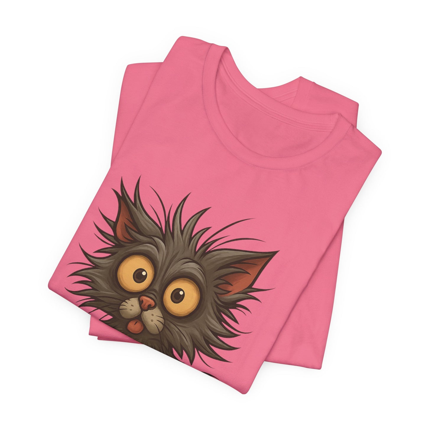 Hot Mess Cat Tee — Funny Cute Cat Graphic T-Shirt