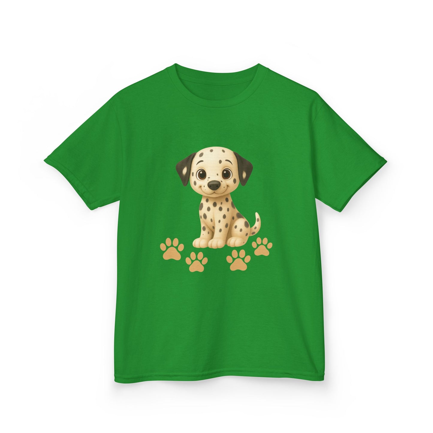 Kids Dalmatian Puppy Tee, Cute Dog T-Shirt, Animal Lovers Gift, Children's Casual Wear, Birthday Present, Pet Lover Shirt