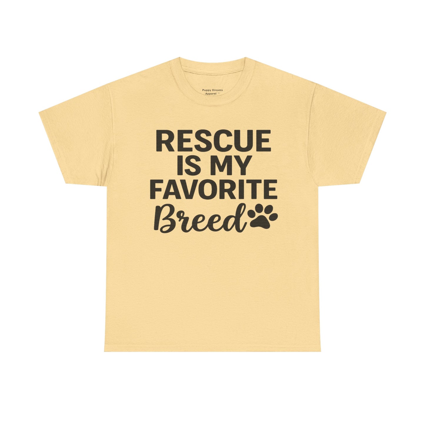 Rescue Dog Appreciation Tee, Unisex Heavy Cotton Shirt, Animal Lover Gift, Pet Adoption Shirt, Dog Rescue Awareness T-Shirt