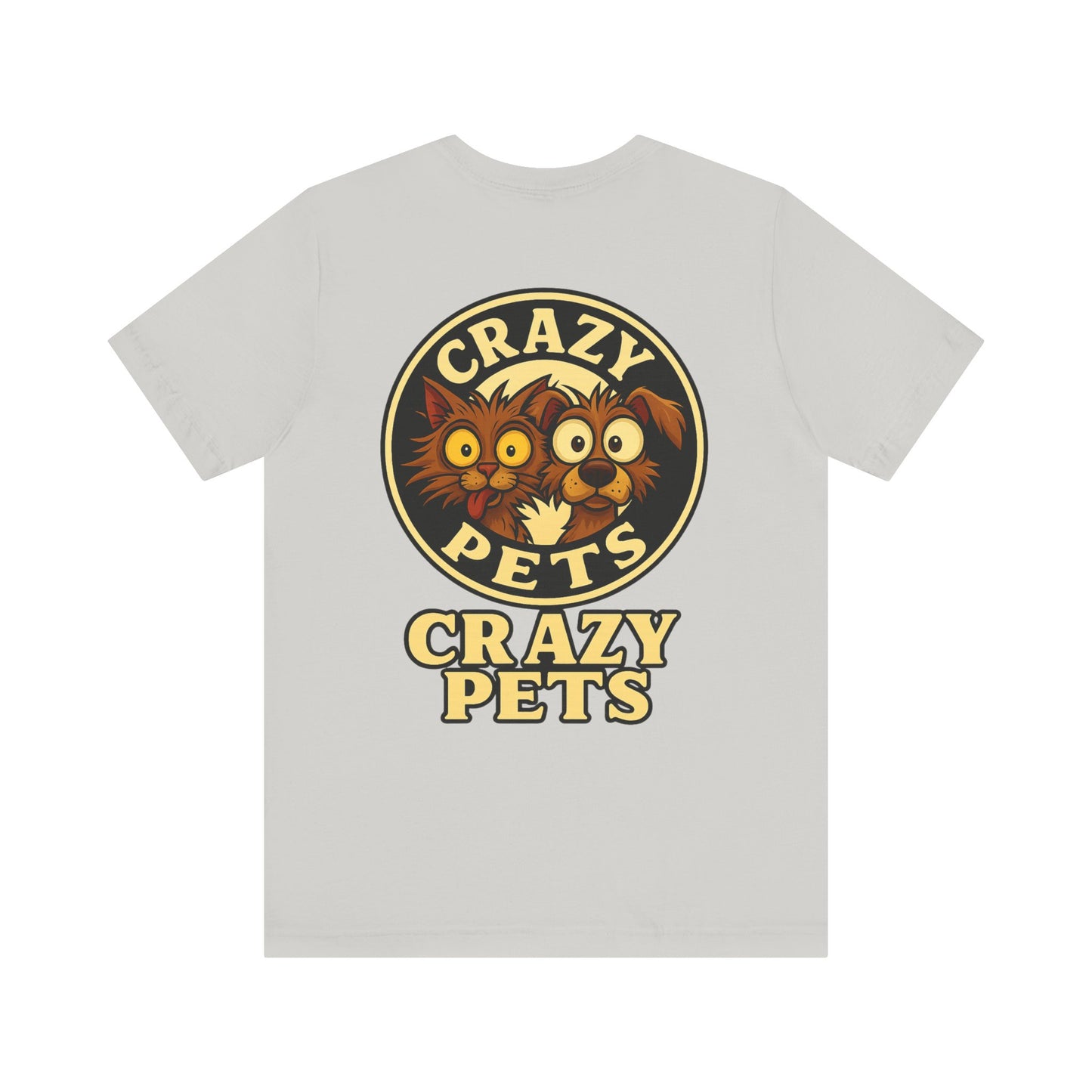 Warning: May Contain Caffeine Dog Tee — Cute Coffee Lover T-Shirt