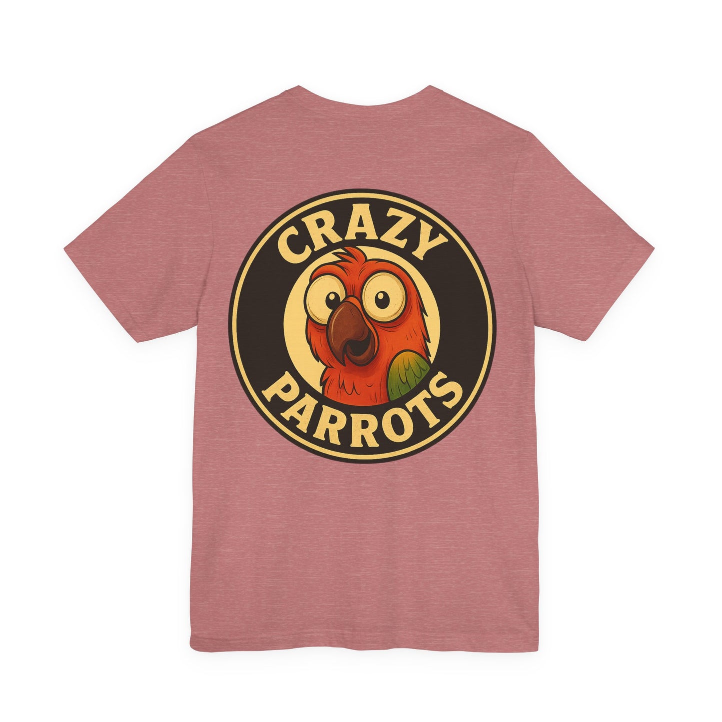 Funny Parrot T-Shirt – “Let Me Guess… The Voices Told You To Do It” Graphic Tee