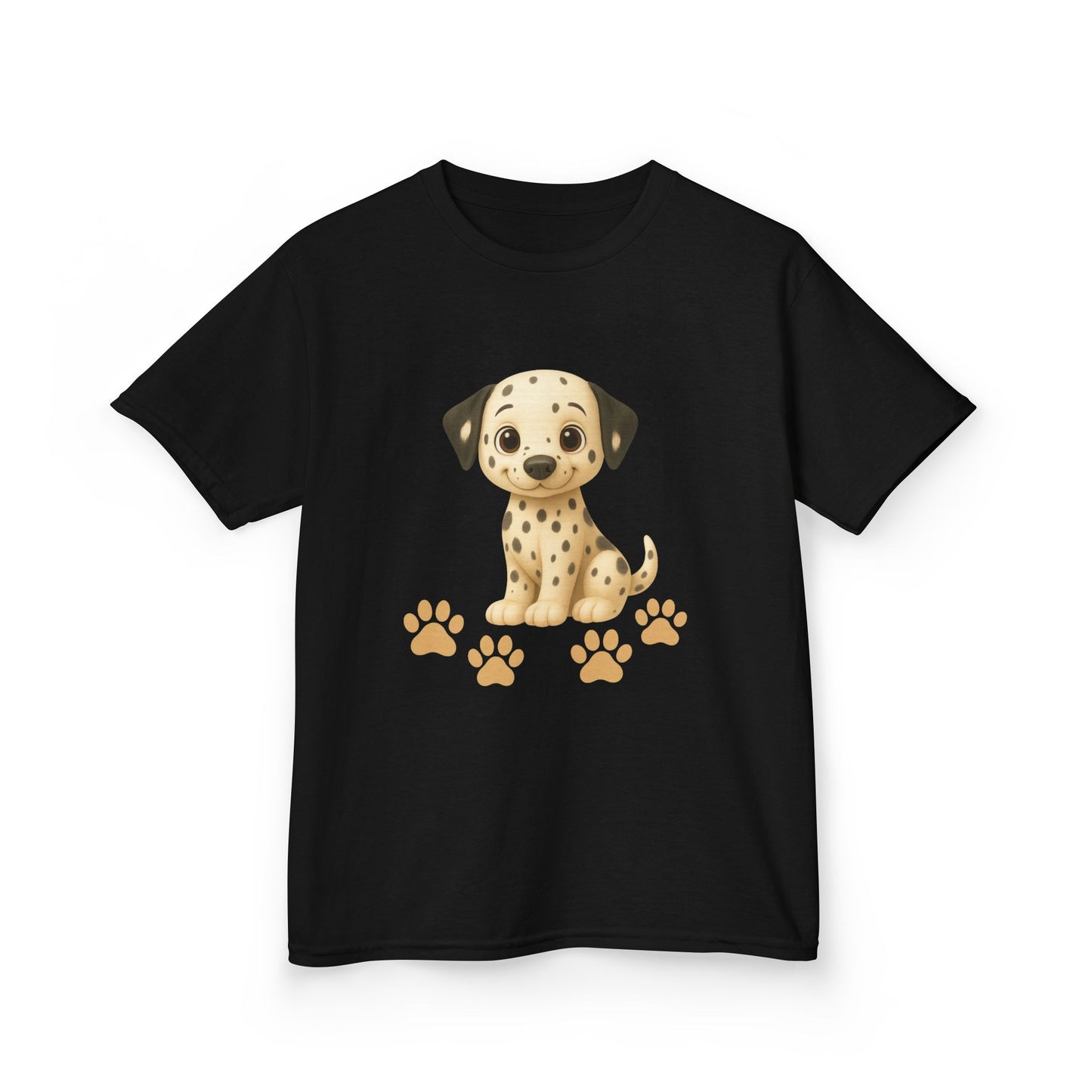 Kids Dalmatian Puppy Tee, Cute Dog T-Shirt, Animal Lovers Gift, Children's Casual Wear, Birthday Present, Pet Lover Shirt