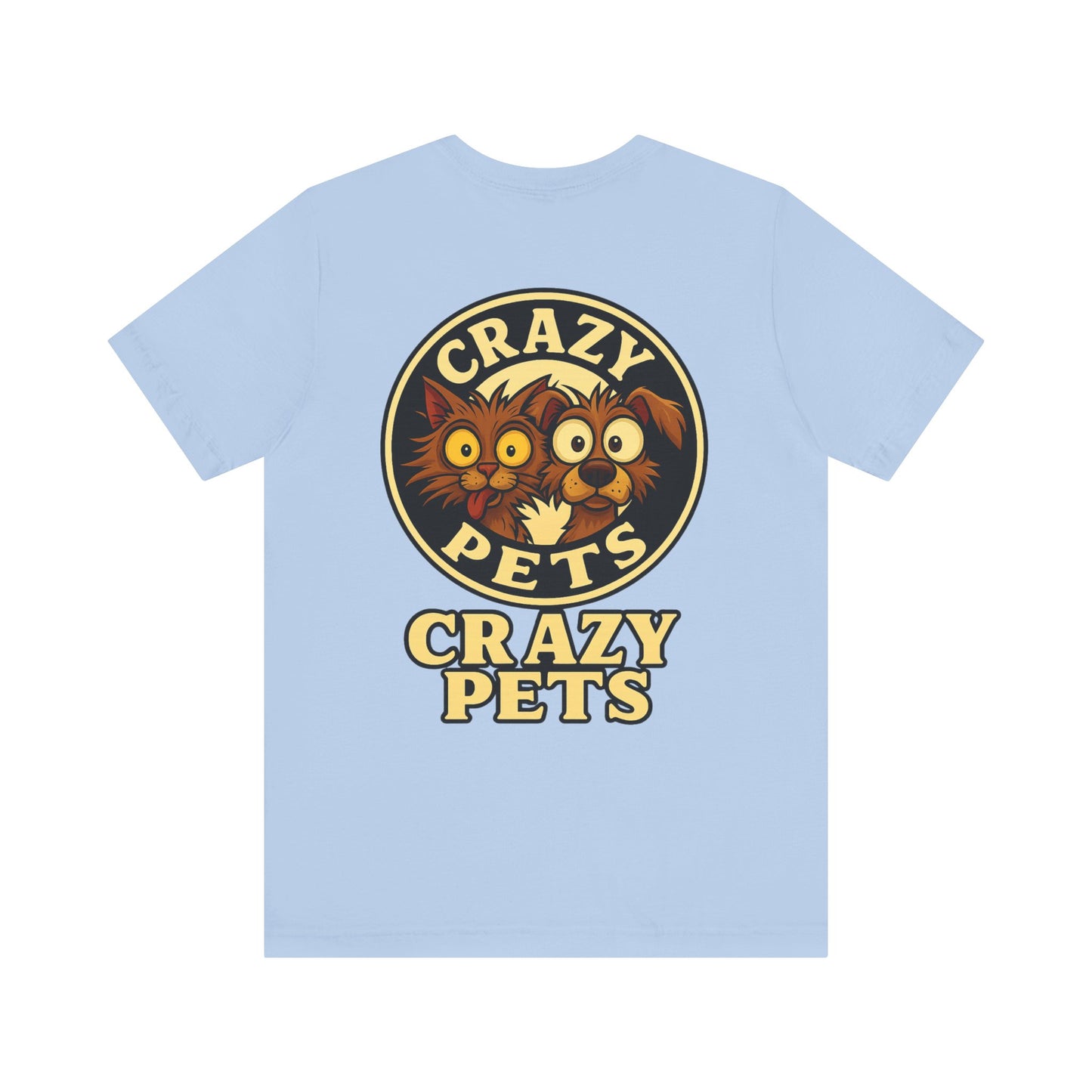 Running on Vibes and Poor Decisions Tee — Funny Coffee Dog Graphic T-Shirt