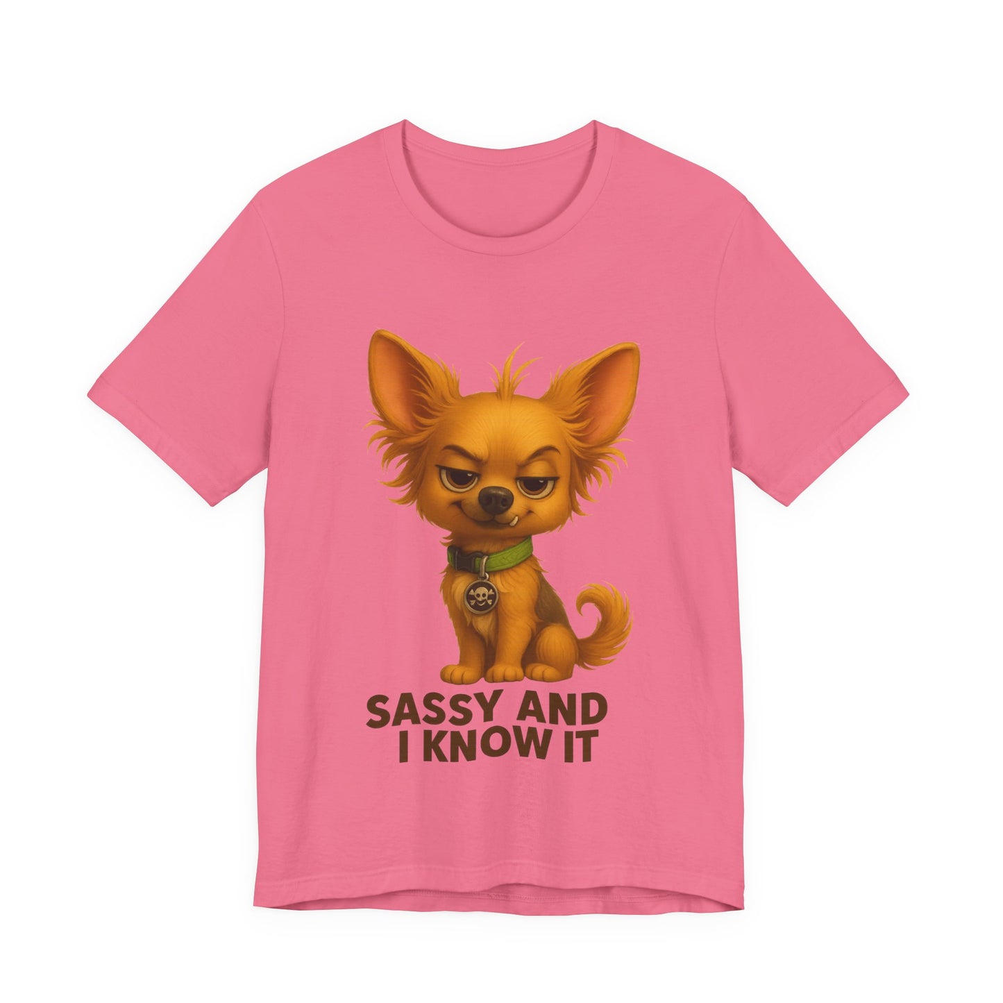 Sassy Chihuahua T-Shirt – "Sassy and I Know It" Cute Dog Tee