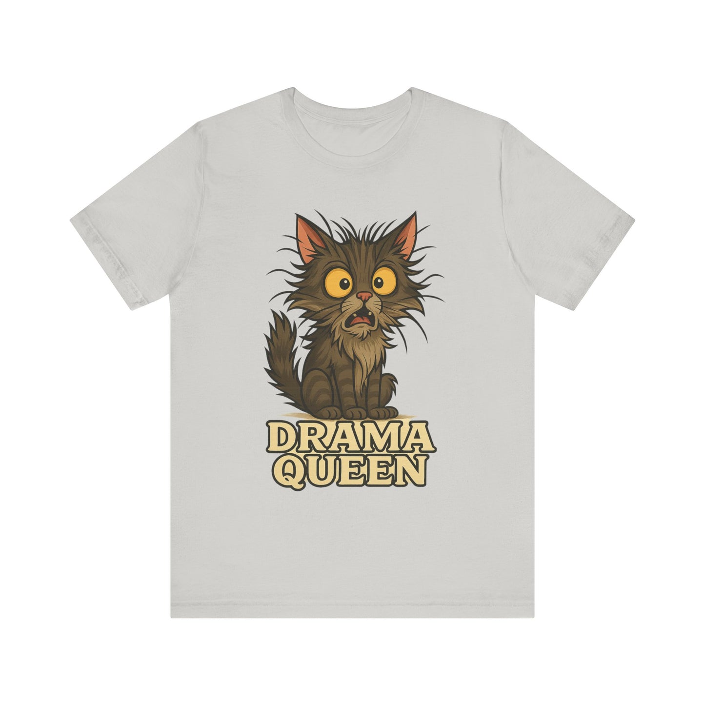Drama Queen Cat T-Shirt — Crazy Cats Vintage Graphic Tee