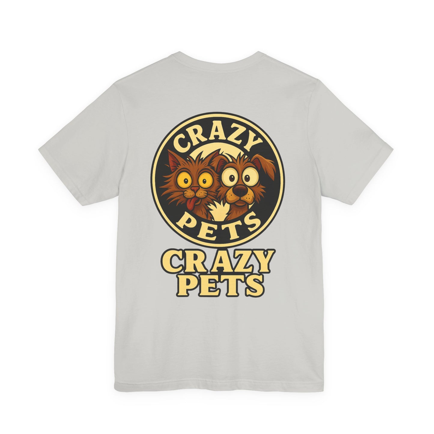 Warning: May Contain Caffeine Dog Tee — Cute Coffee Lover T-Shirt