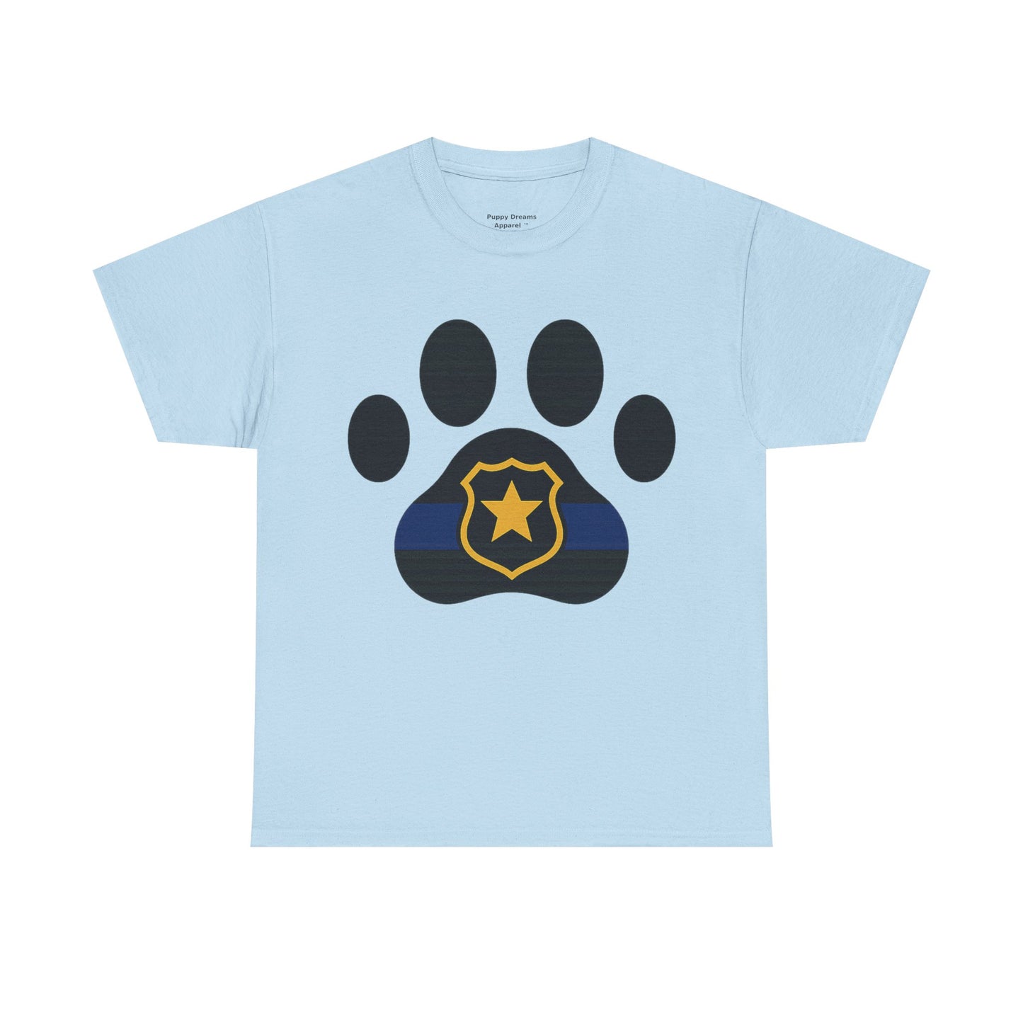 Supportive Law Enforcement T-Shirt, Pet Lover's Gift, Cop Gear, Memorial Day, Police Partner Tee, Animal Advocate Shirt