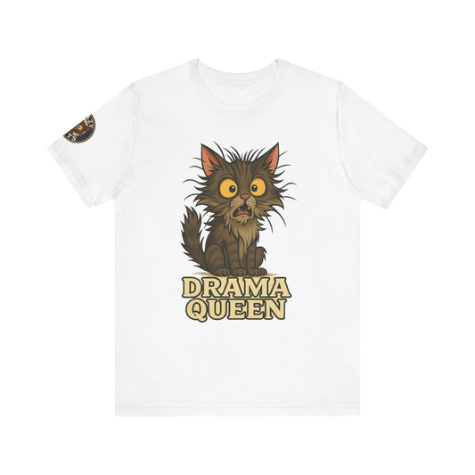 Drama Queen Cat T-Shirt — Funny Cat Graphic Tee
