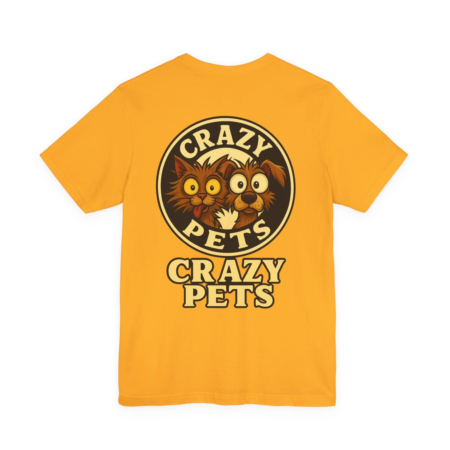 Running on Vibes and Poor Decisions Tee — Funny Coffee Dog Graphic T-Shirt