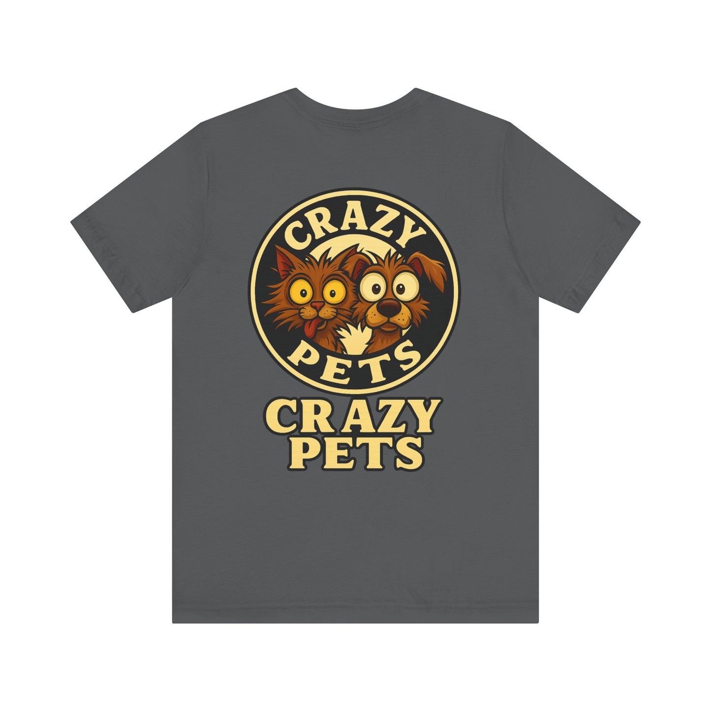 Warning: May Contain Caffeine Dog Tee — Cute Coffee Lover T-Shirt