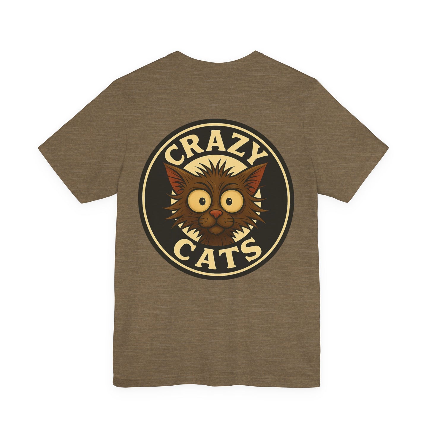 Drama Queen Cat T-Shirt — Crazy Cats Vintage Graphic Tee