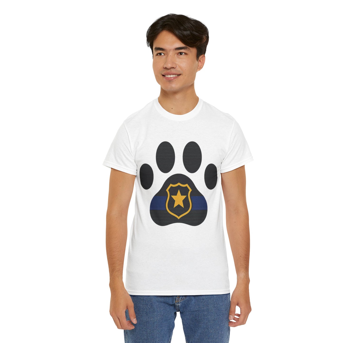 Supportive Law Enforcement T-Shirt, Pet Lover's Gift, Cop Gear, Memorial Day, Police Partner Tee, Animal Advocate Shirt
