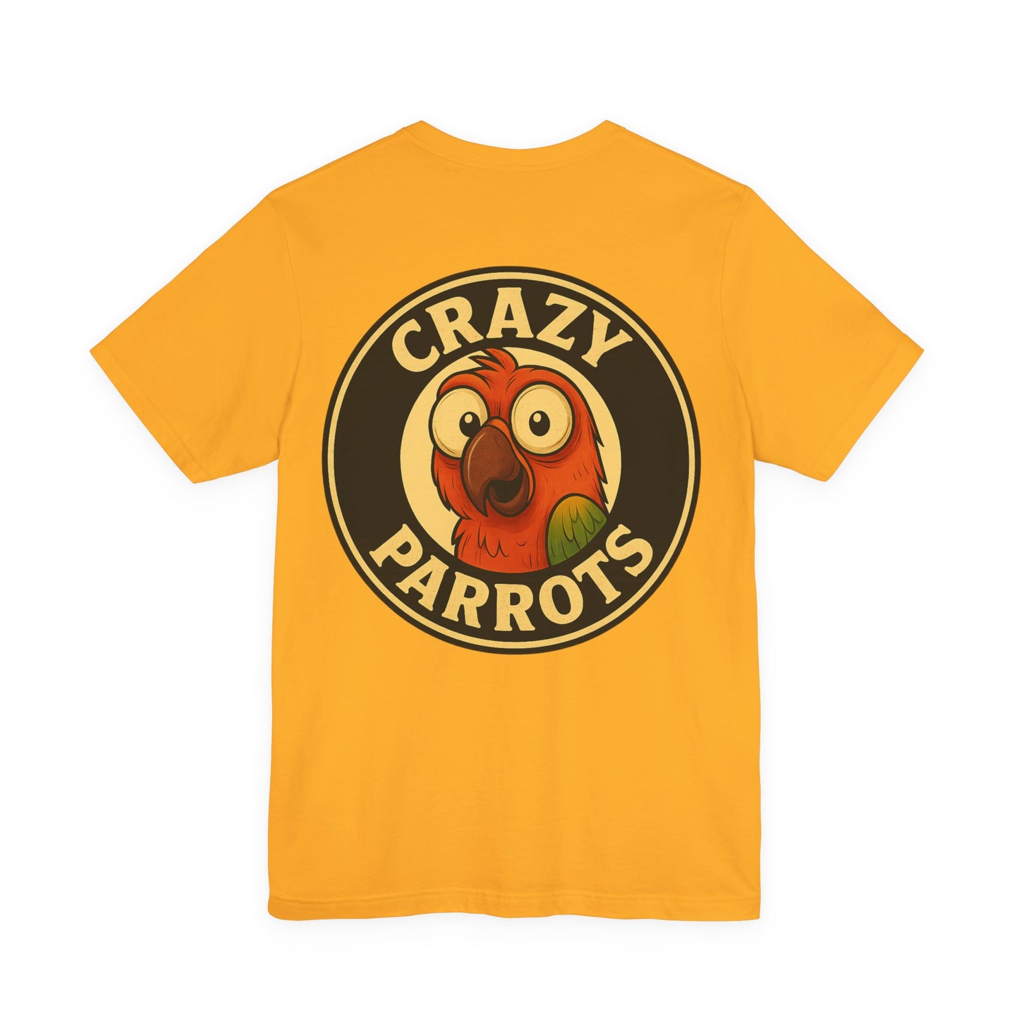 Funny Parrot T-Shirt – “Let Me Guess… The Voices Told You To Do It” Graphic Tee