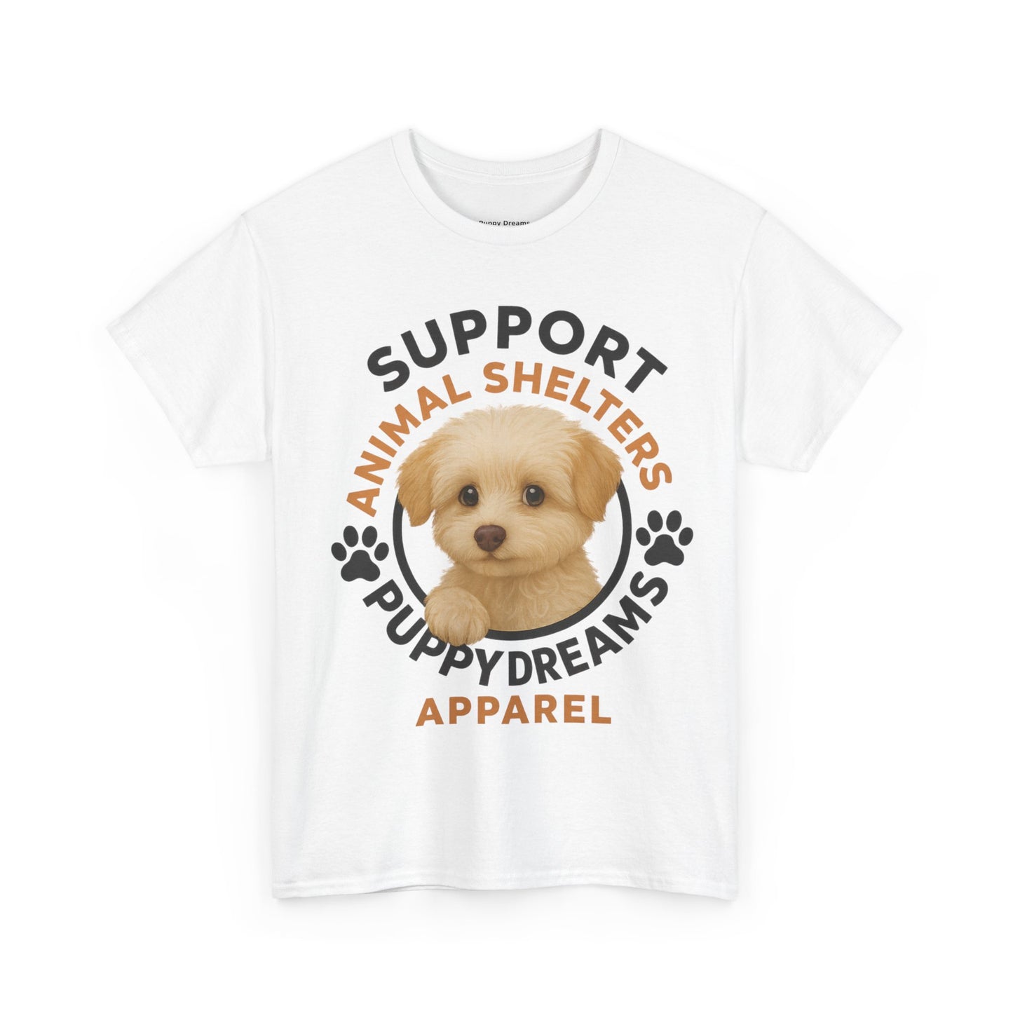Support Animal Shelters Unisex Heavy Cotton Tee, Cute Dog Lover Shirt, Pet Adoption Awareness, Comfortable Casual Gift, Charity [...]